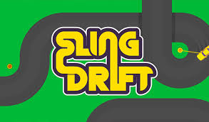 Sling Drift unblocked gameplay - drift racing car on challenging track